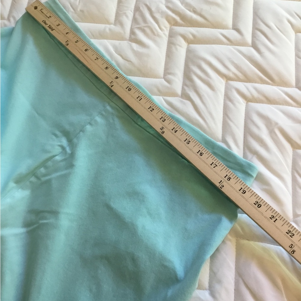 JM COLLECTION CAPRIS XXL Aqua Very good condition. cute details on cuff. - Picture 6 of 8